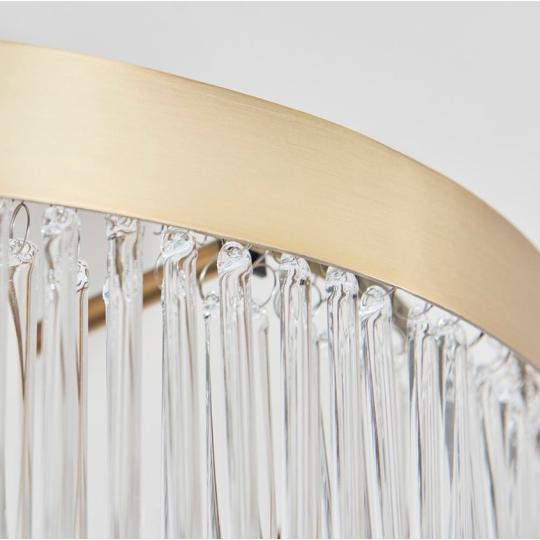 bronz kruhova stropna kristalova lampa osvetlenie nizka svetla vyska klasicky obciansky elegantny luxusny skleneny kristal obyvacka spalna chodba 2134154.jpg